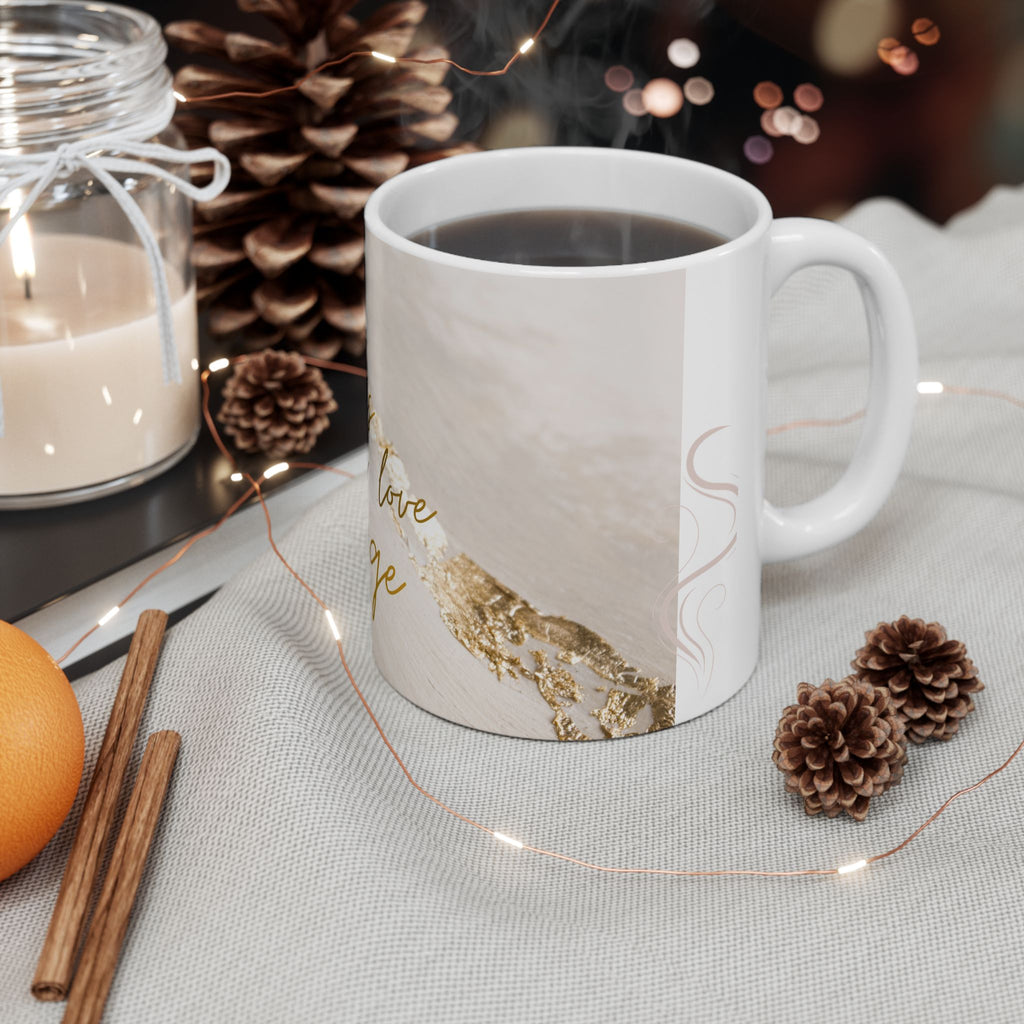 Coffee Is My Love Language Ceramic Mug — 11oz & 15oz