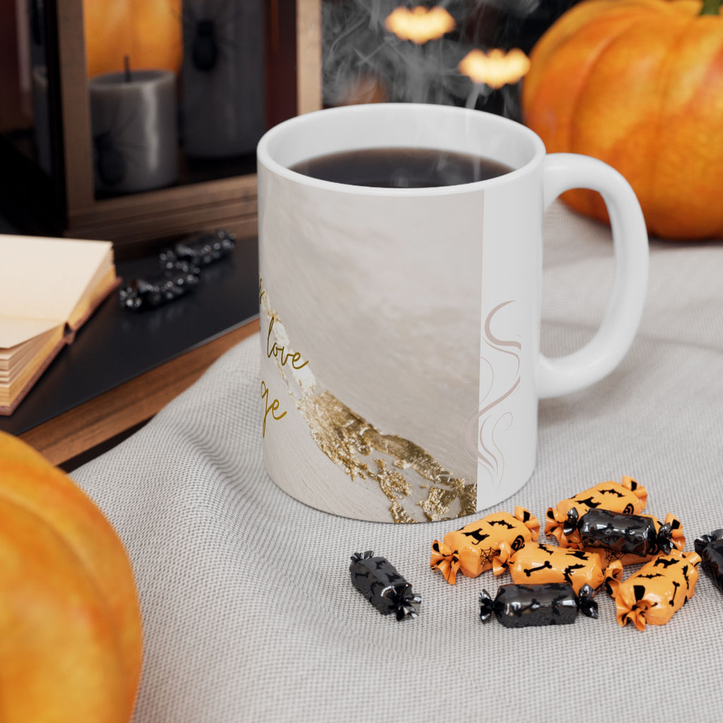 Coffee Is My Love Language Ceramic Mug — 11oz & 15oz