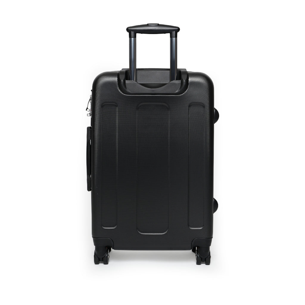 Beach Shoreline Suitcase — Coastal Watercolor Carry-On Luggage