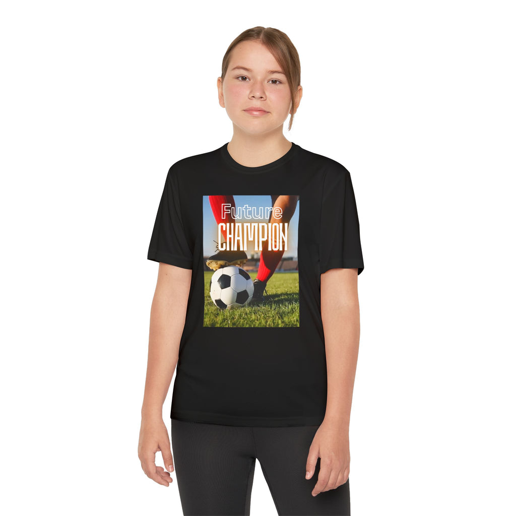 Youth Soccer Tee - "Future Champion" Graphic