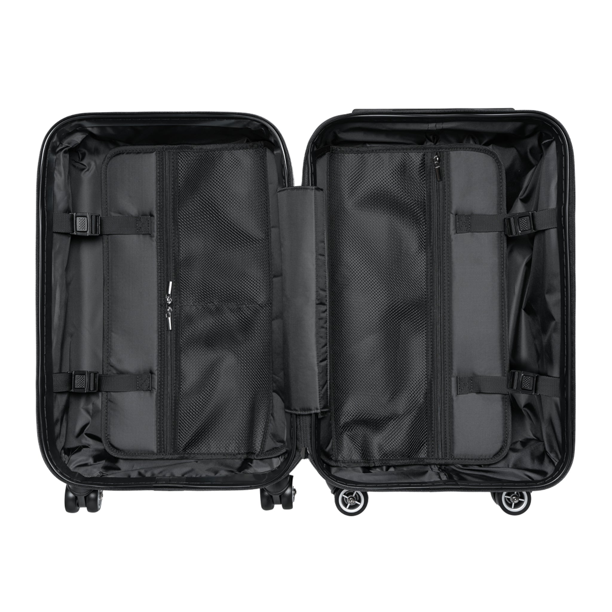 Moonlight Radiance Suitcase — Celestial Crescent Carry-On