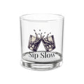 Sip Slow 10oz Rocks Glass — Whiskey Old Fashioned Drinking Glass