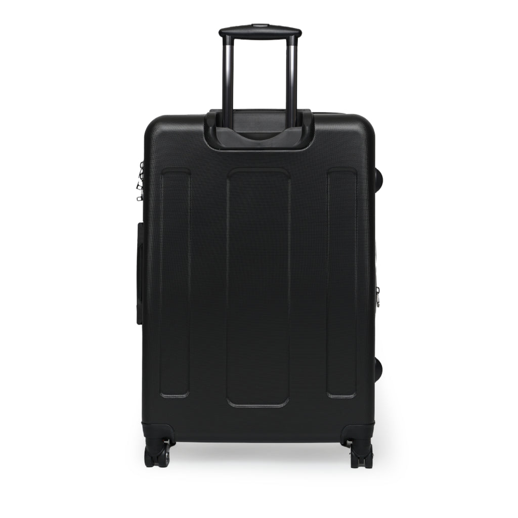 Beach Shoreline Suitcase — Coastal Watercolor Carry-On Luggage