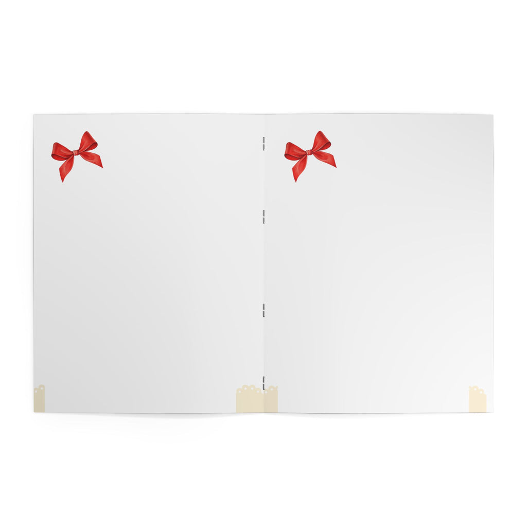 My Culinary Creations Cookbook Journal — Recipe Notebook with Red Gingham Cover