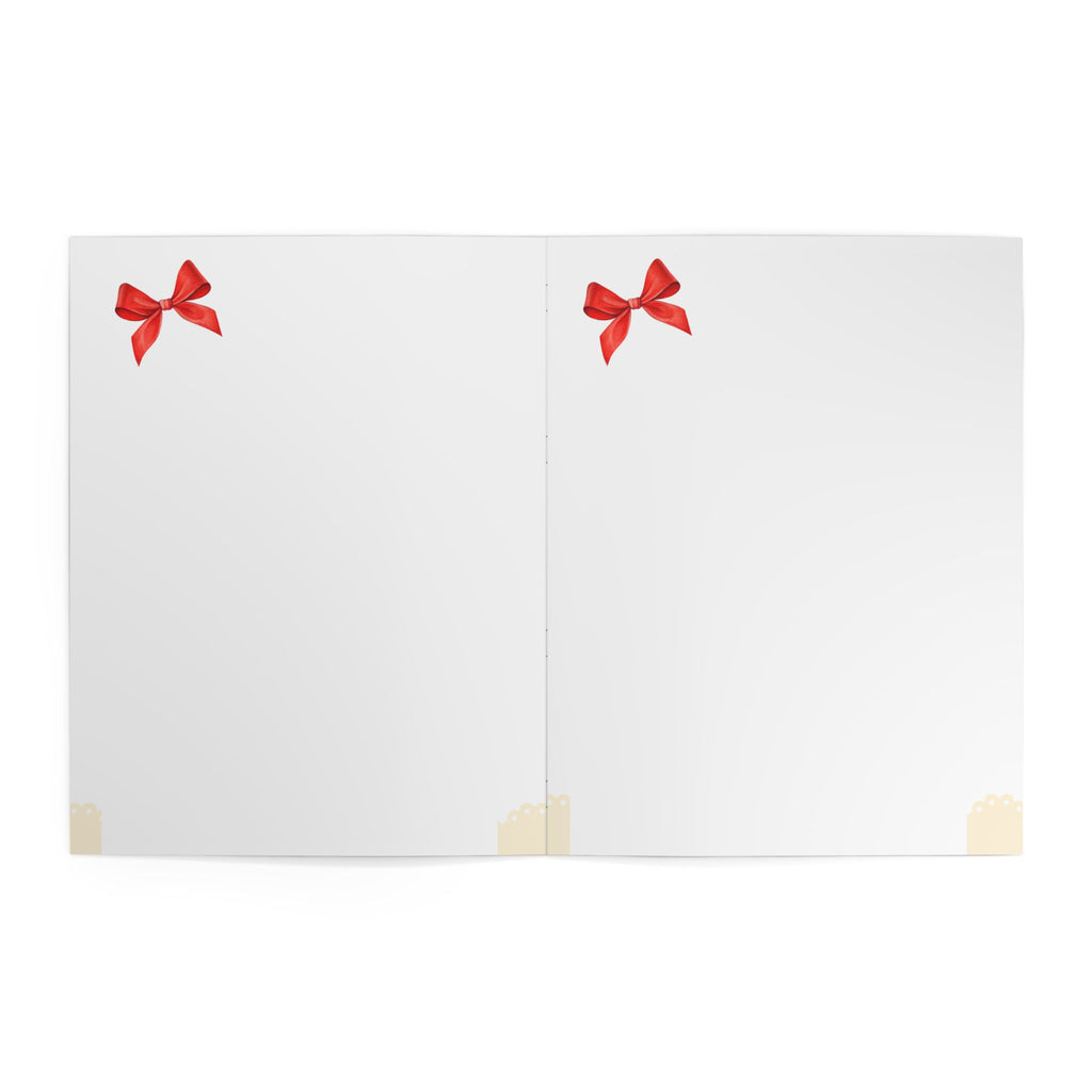 My Culinary Creations Cookbook Journal — Recipe Notebook with Red Gingham Cover