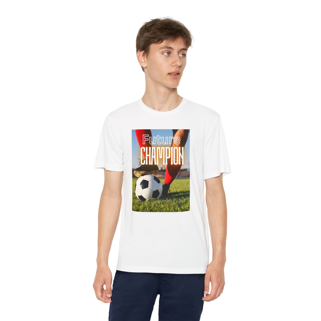 Youth Soccer Tee - "Future Champion" Graphic