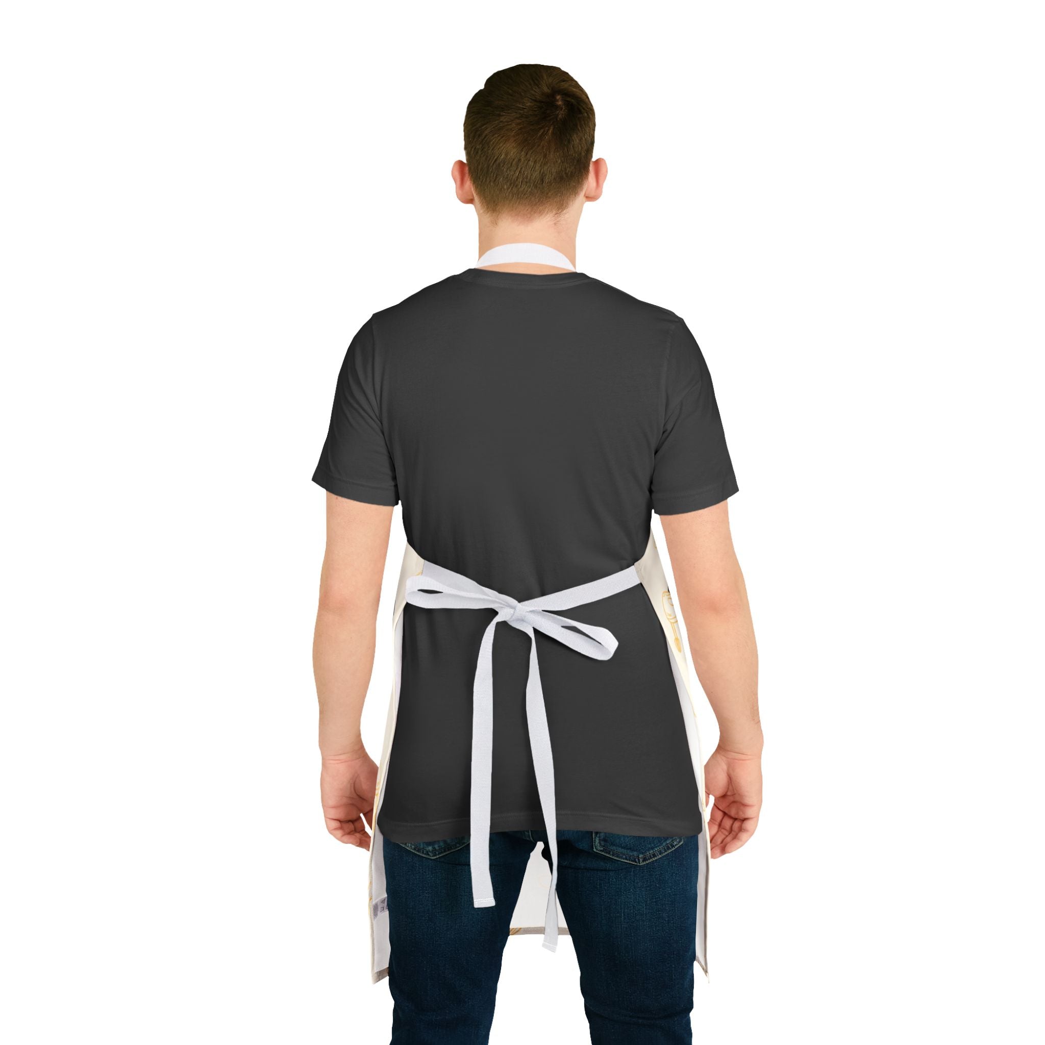 Baking Apron — "Bake with Me, Made with Love" Kitchen Apron for Home Bakers