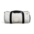 Celestial Moon & Star Duffel Bag — Boho Astrology Travel Gym Bag