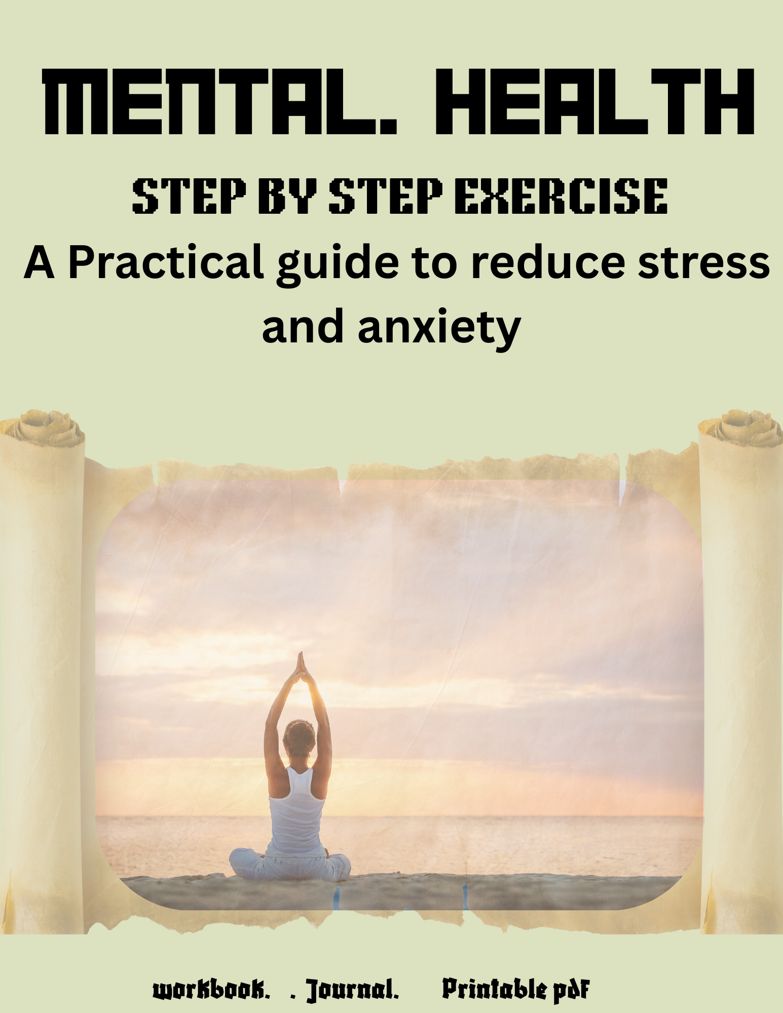 Mental Health Workbook- Printable PDF