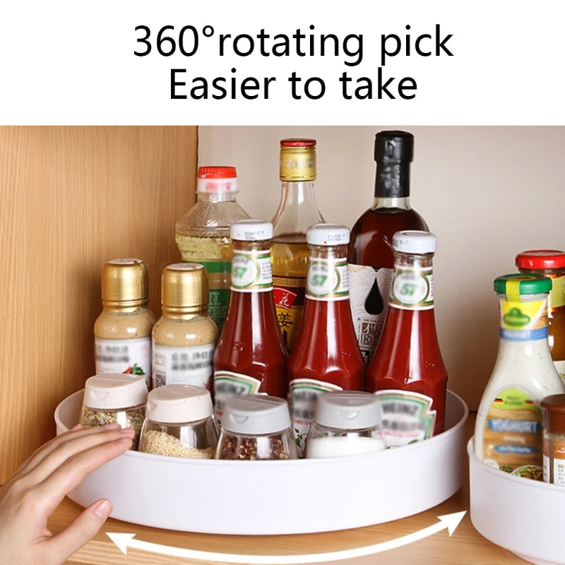 360 Degree Rotating Lazy Susan  cabinet Organizer ( Lazy Susan Storage Tray)
